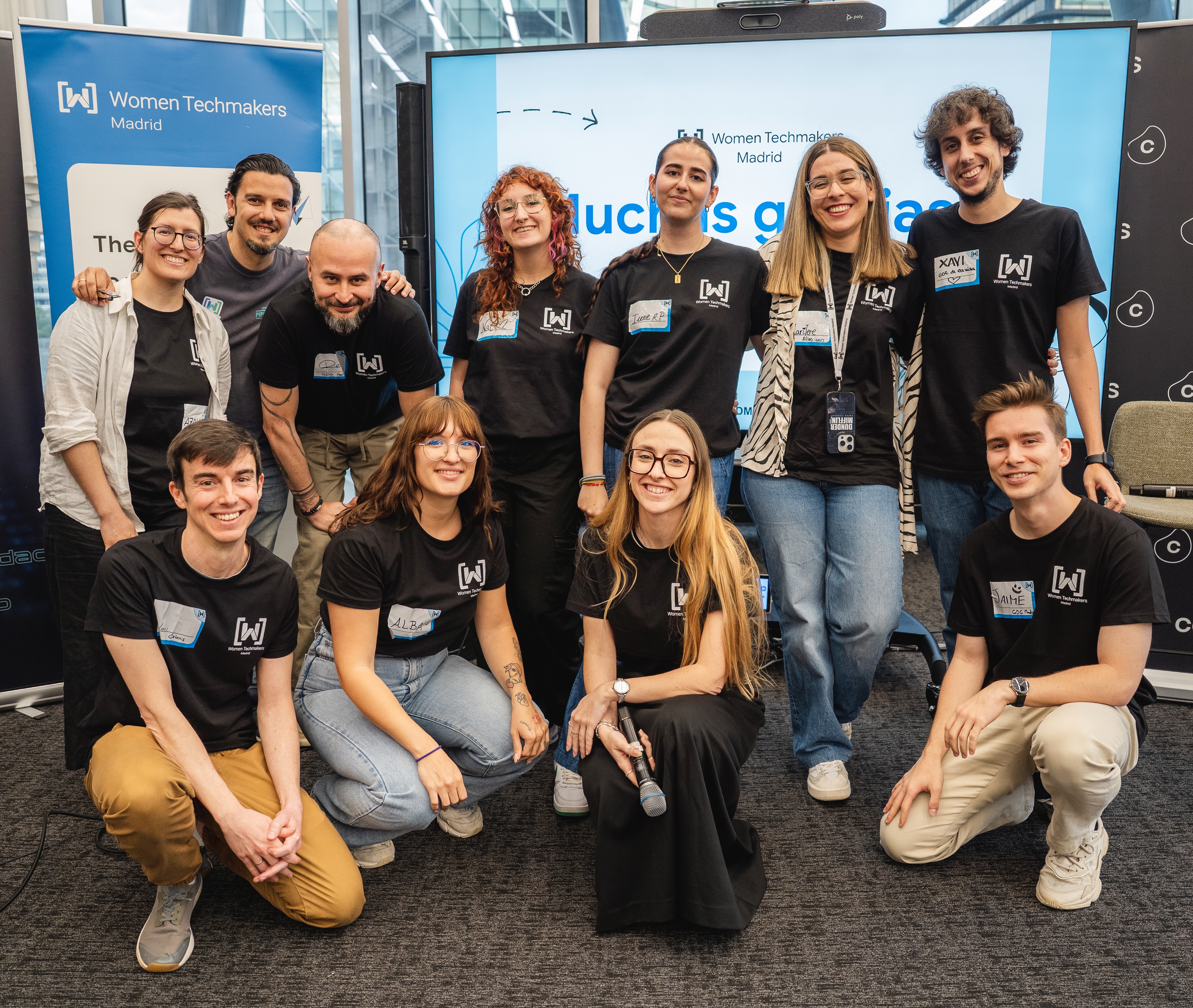 Imagen de grupo de personas en un evento de WTM Madrid